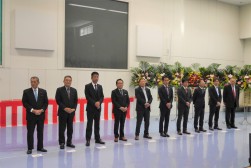 多くの来賓を招き盛大なＡＡ