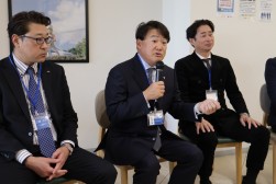 非競合領域では「信頼」という土台を共に作ると話す井上社長