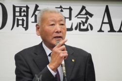 ＪＵ近畿の掛下会長があいさつを述べた