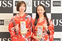 取引台数賞で「法多山厄除けだんご」を進呈