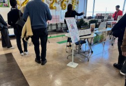 パターゴルフチャレンジ参加者が一喜一憂し会場を盛り上げた