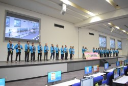 登壇するJU愛知理事一同