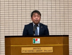 金子指導環境委員長があいさつ