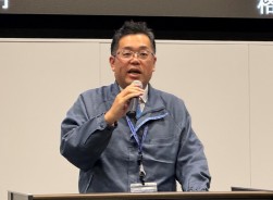 中島会場長代行が過去最高出品数・出品店件数に謝辞