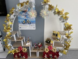 お正月らしい装飾でおもてなし