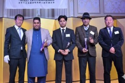 オークション出品台数部門の表彰