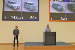 セリ開始前にはセレモニーを行った