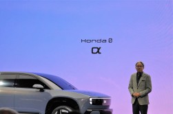 ホンダもＥＶ戦略を加速（写真はジャパンモビリティショー２０２５）