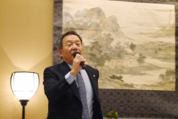 吉村浩二副会長・副理事長があいさつ