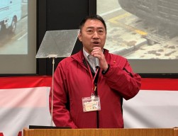 村上会場長がイベントを紹介