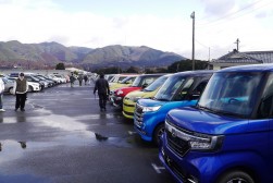 出品ヤードには良質小売りダマが並ぶ