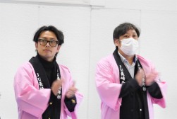 ＪＵ長崎の青年部会（写真左が野口桂市部会長）