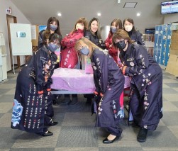 特攻服をまといイベントを盛り上げた