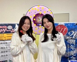 USSガールズが周年記念盛り上げ花を添える