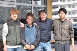 チームワークの良さもお店のアピールポイント