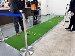 パターゴルフゲームを会員に好評