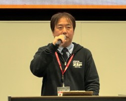 沖中会場長があいさつ