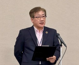 松田会場長があいさつ