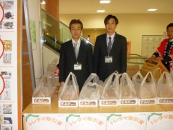 後藤部会長（右）と真田副部会長