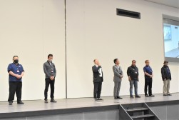 登壇するJU愛知・流通委員会メンバー