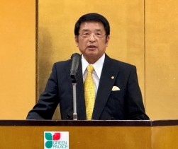 橋本会長理事長があいさつ