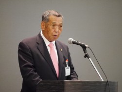 新園会長が九州・沖縄８県ＪＵの結束強化を呼びかけた
