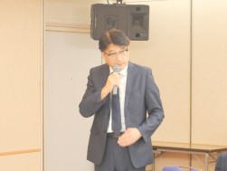 オリコ笹島執行役員のあいさつ