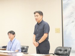 石井市長が感謝の言葉を述べる