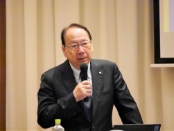 ＪＵ中販連山下常務理事がＡＩ対応の重要性を説いた
