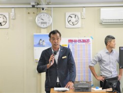 ＡＡ事業をけん引する松下流通委員長