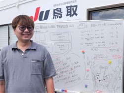 ＪＵ徳島の赤地真吾青年部会長も来場