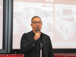 ＪＵ福岡の枝村進流通委員長があいさつ
