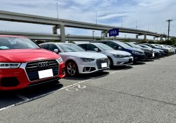 VW・AUDIコーナーに多数の出品車