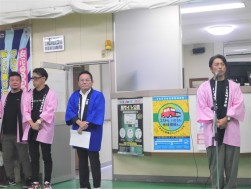 野口桂市青年部会長があいさつ