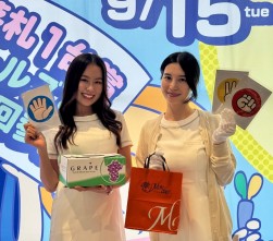 UＳＳガールズも来場しイベントを盛り上げた