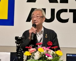 鎌田理事長が祝辞を贈った