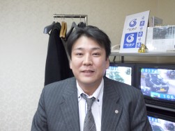 「ベイオークさんの強い応札力に満足している」と語る「カーチェンジＡ１」の辻本昌弘社長
