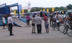 電動アシスト自転車試乗会も大盛況
