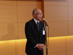 ＪＵ中販連の澤田稔会長の挨拶