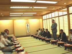 土屋理事長の挨拶