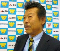 抱負を語る加藤勝義氏