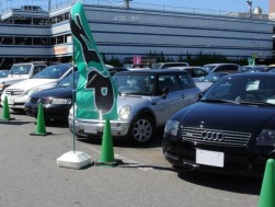 良質の買取・下取り車が並ぶＪＡＡ葛西会場