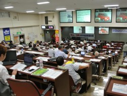 活況を呈する同ＡＡ会場
