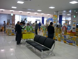 過去最高の販売実績を記録したアビヅパーツ販売ブース