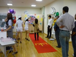 USSガールズもイベントを盛り上げた