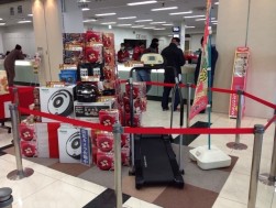スタンプラリーのために用意された豪華賞品