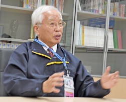 ＵＳＳ東京の年間実績と抱負を語る原重雄副会長