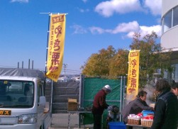 ほくほく焼き栗をプレゼント