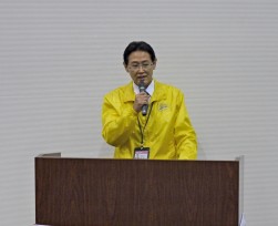 ３月２日「オートサーバーリアル」接続スタートを発表する菊地社長