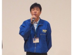 新支店長として挨拶に立つ山口小山支店長